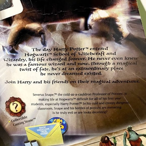 NWT! Mattel Severus Snape HPSS Figure - Picture 6 of 8